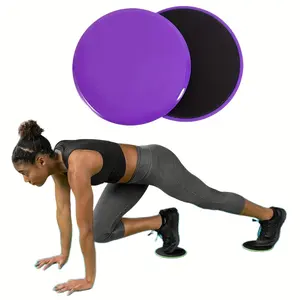 2pcs Exercise Core Slider, Compact Double-sided Slider, Fitness And Home Exercise Equipment For Athletes, Training Equipment, Workout Equipment