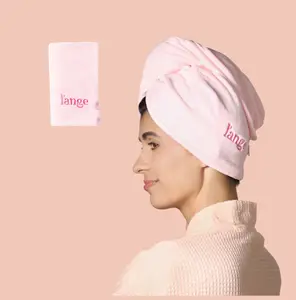 L'ANGE HAIR - Medium Microfiber Hair Wrap Towel - Lightweight Soft, Unisex, Blanket-Soft, Quick-Drying Microfibre Bathroom Essential, Lightweight Soft Towel
