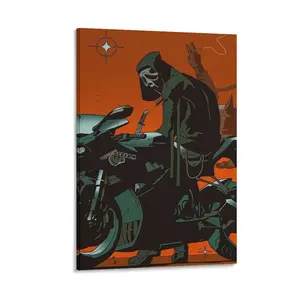 Haunting Scream's Series Ghostface Posters, Ideal for Your Home's Holiday Setup Canvas Poster Bedroom Decor Sports Landscape Office Room Decor Gift Frames Wall