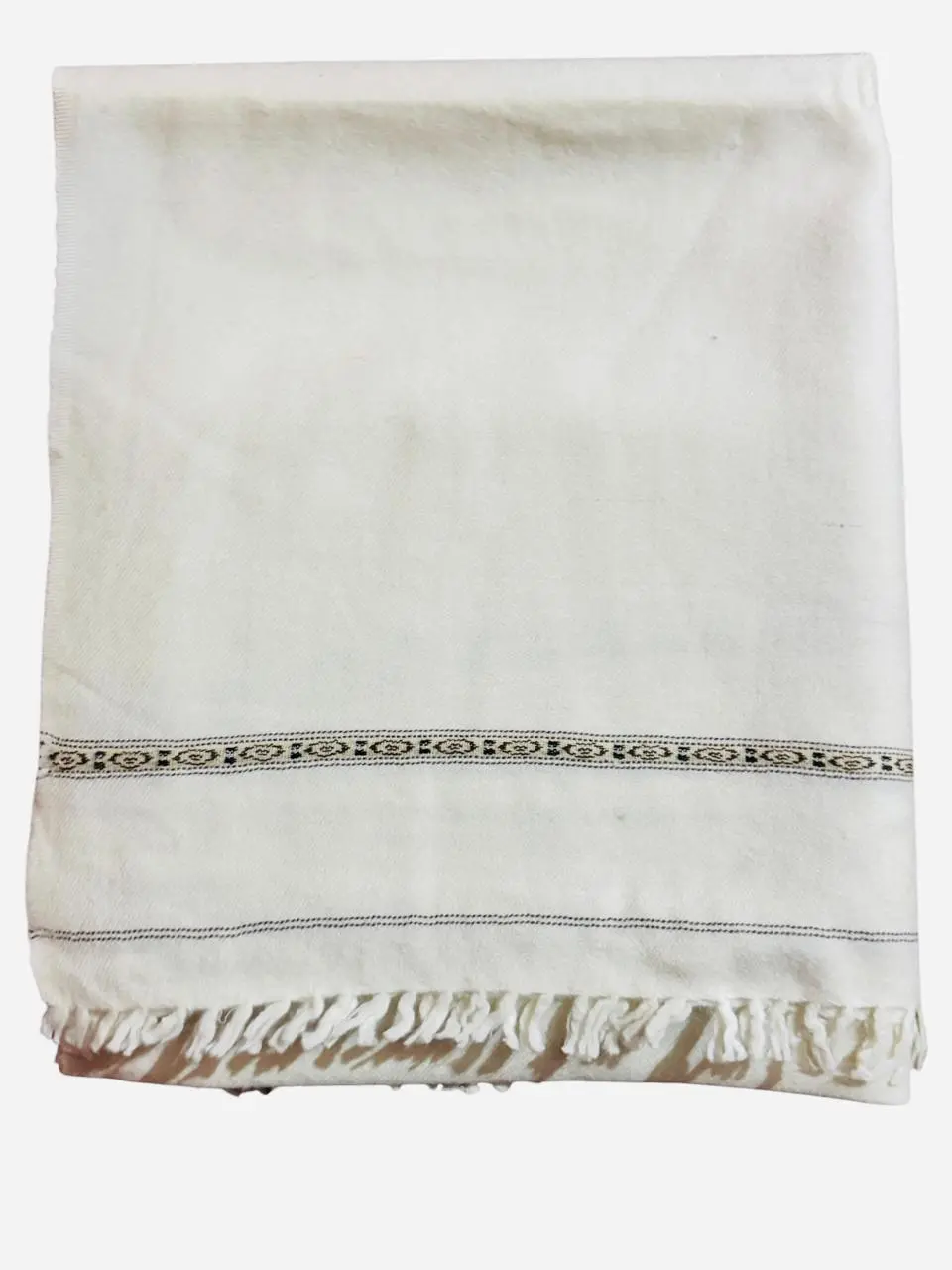 Men's Pure Wool & Cotton Traditional Shawls-Chaddars, Casual Soft Scarf, Rich Colors, Classic Design, Timeless Comfort for Versatile Outfits
