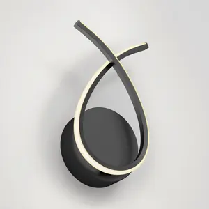 Gamma modern LED wall sconce 5 CCT