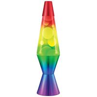 Rainbow Lava,  White  Liquid and Tricolor Base