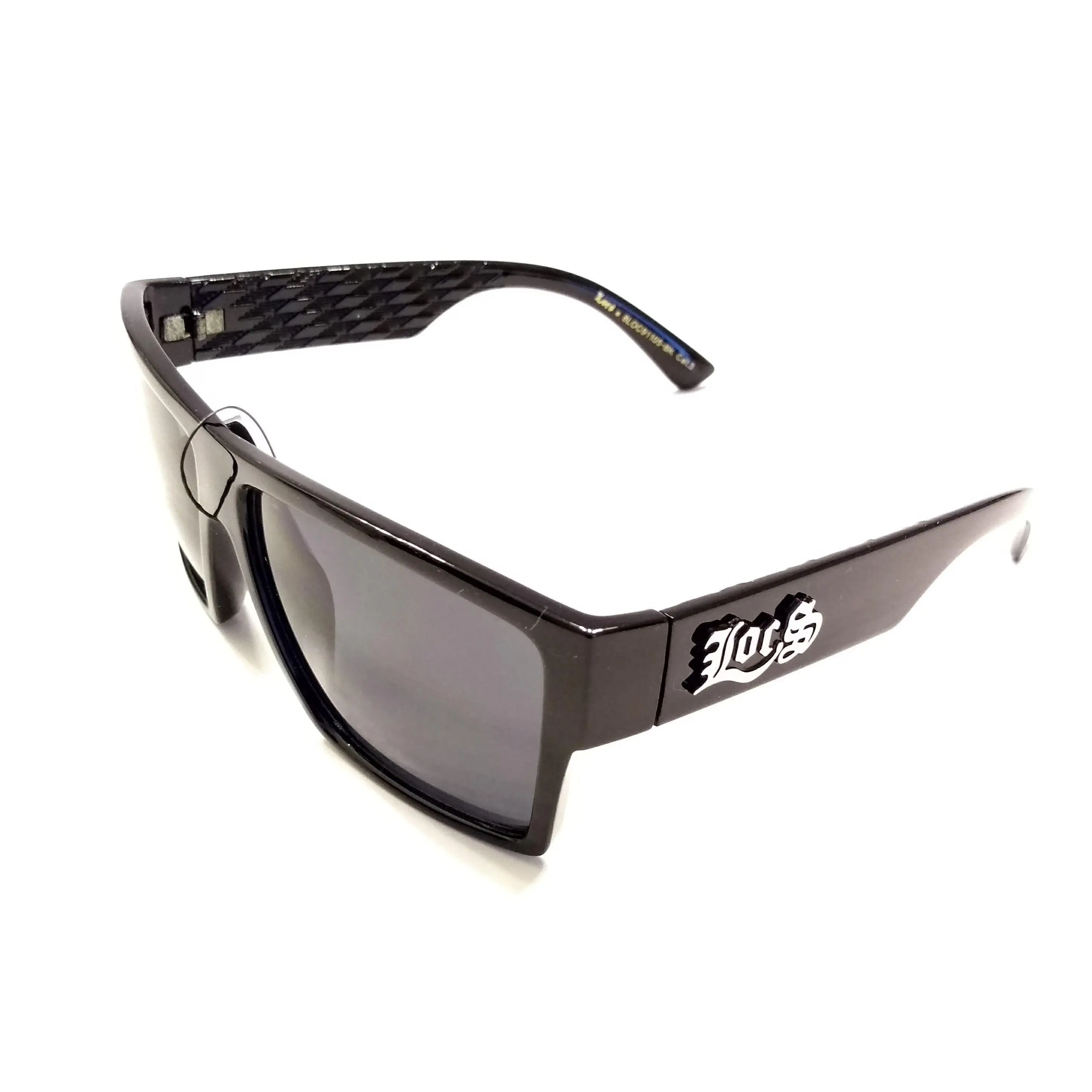 Locs Square Sunglasses in Cursive