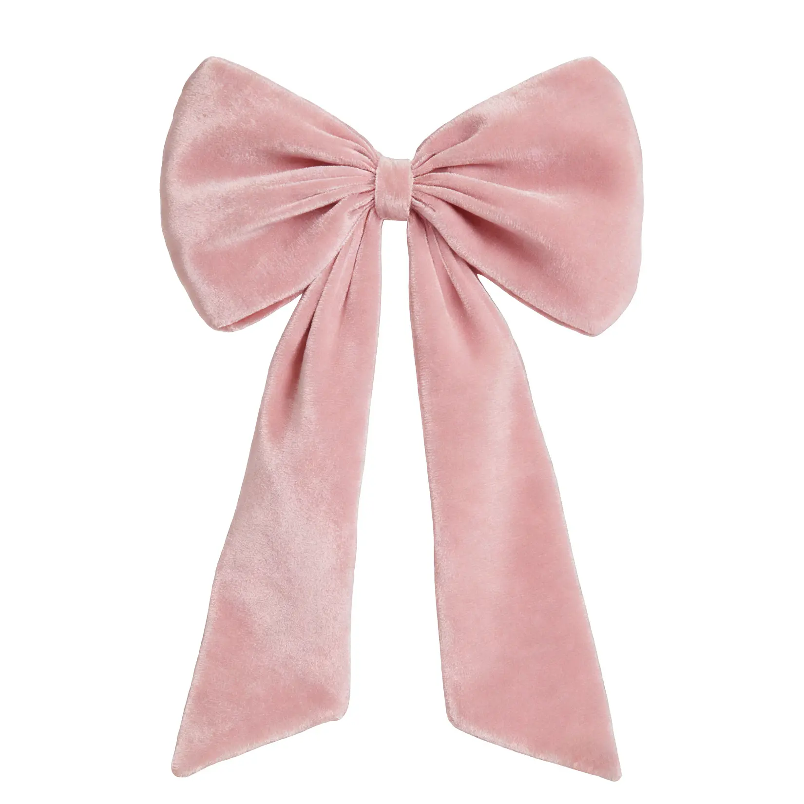 Giant Velvet Bow 40x24 Inch, Oversized Pink/Black Ribbon Tie for Coquette Room Decor, Large Wall Hanging Backdrop for Birthday Party, Ballerina Girl Bedroom Wedding