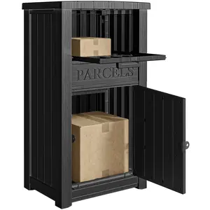 [Mother's Day gift]Anti-theft, waterproof storage cabinet that can be locked, suitable for outdoor package delivery; large-capacity weatherproof storage box suitable for porches, homes, and roadside areas Summervibes