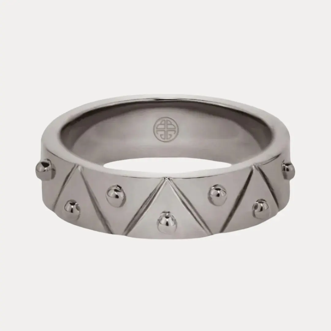 Feel Serenity Ring - Gunmetal