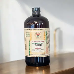 Thai Chai Concentrate Dosed with Happy Mushroom