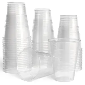 18 Oz. Clear Plastic Cups - 50 Ct.