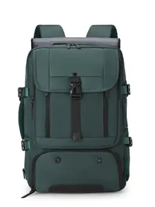 Simple Style Large Capacity Backpack, Lightweight Design, Suitable for Men and Women, All Seasons Use, Plain Pattern