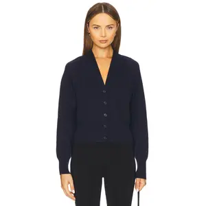 EAVES Klaire Knit Cardigan in Navy