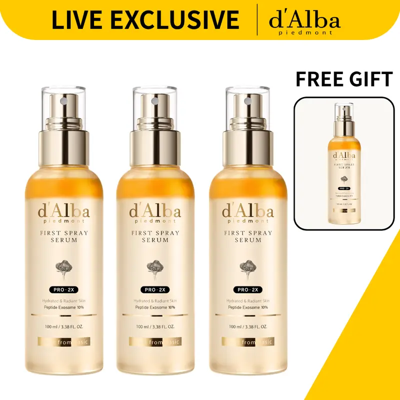 [LIVE EXCLUSIVE] [NEW] White Truffle First Spray Serum PRO2X 3 Bundle (+1 FREE)