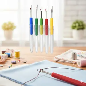 Professional Multi-Function Anti-Slip Seam Ripper & Thread Cutter - Durable DIY Sewing Tool, Sharp Fabric Scissors for Home Tailoring, Must-Have Craft Accessory