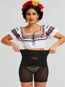 High-Waisted Shapewear Panties for Slimming, Tummy Control, and Butt Lifting, Women's Underwear for Flat Stomach and Body Sculpting