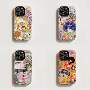 Kawaii Collage Phone Case Cute Aesthetic Japanese Phone iPhone 17 Pro Max 16 15 14 12 11 & Samsung S25 Ultra, S24 23 22 21 Ultra suitable for  women, Perfect Gift for Women .A gift for the fans outdoorfun