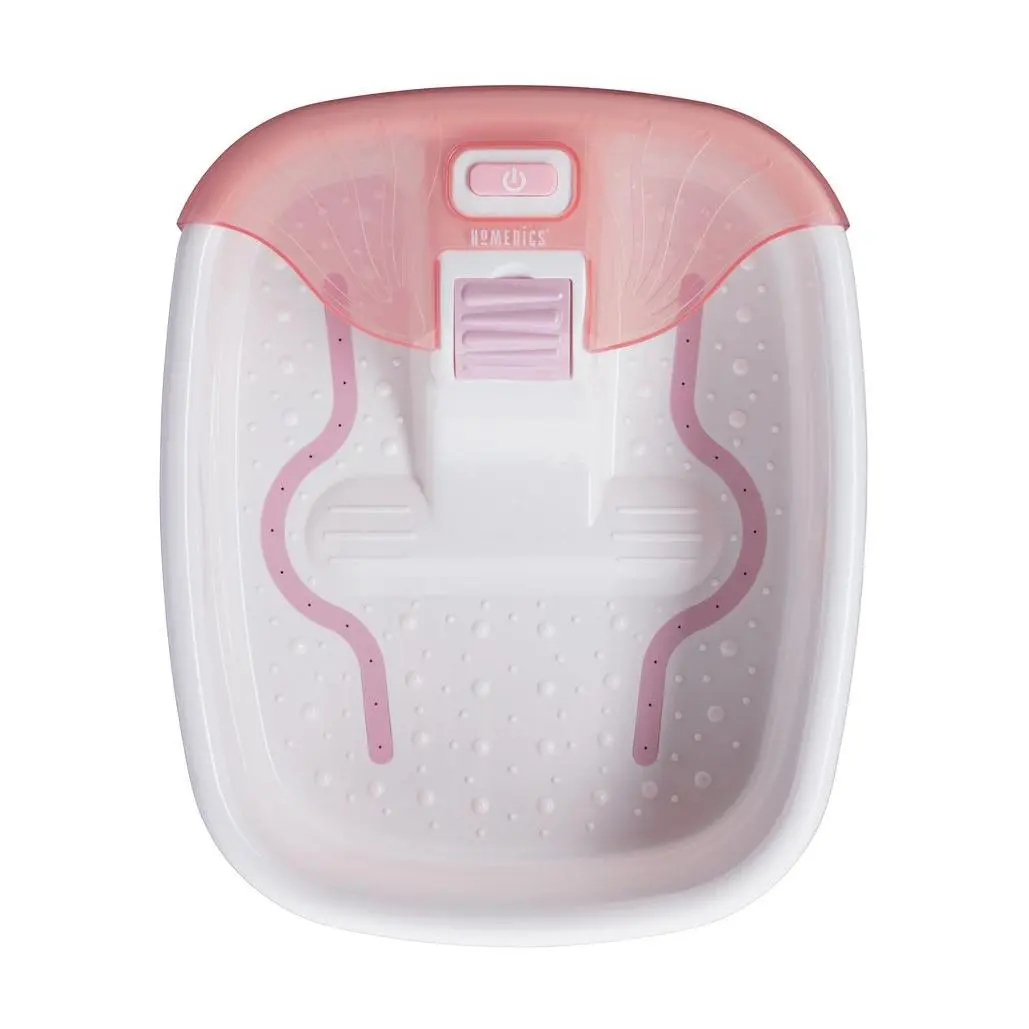 HoMedics Bubble Bliss Deluxe Footbath W/ Heat &Massage Nodes HoMedics Bubble Bliss Deluxe Footbath W/ Heat &Massage Nodes
