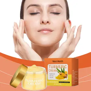 Nature’s Brightening Filter  West&Month Ayurvedic Turmeric Cream – Detox Dullness, Wake Up Skin!