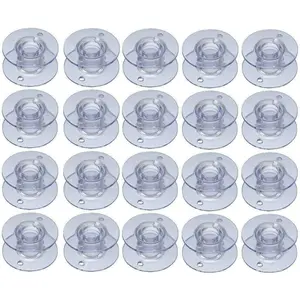 Clear bobbins for Singerr 227, 3321, 3323, 4432, 5554, 3116, Ambition 1.0, Ambition 1.5, Ambition Essential, Quilt Ambition 2.0 (20)