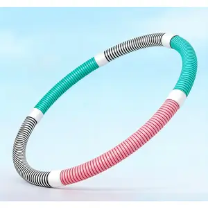 Portable Adjustable Fitness Hula Hoop – Compact Home Workout Equipment for Core Training