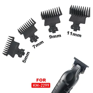 Suitable for KM2299/V996/V995/M6/M11/R55/R55F/P700/P700F/F7878 Professional Hair Clipper Limit Comb  4 Pcs  5/7/9/11 mm Limit Comb Set Trimmer Kit