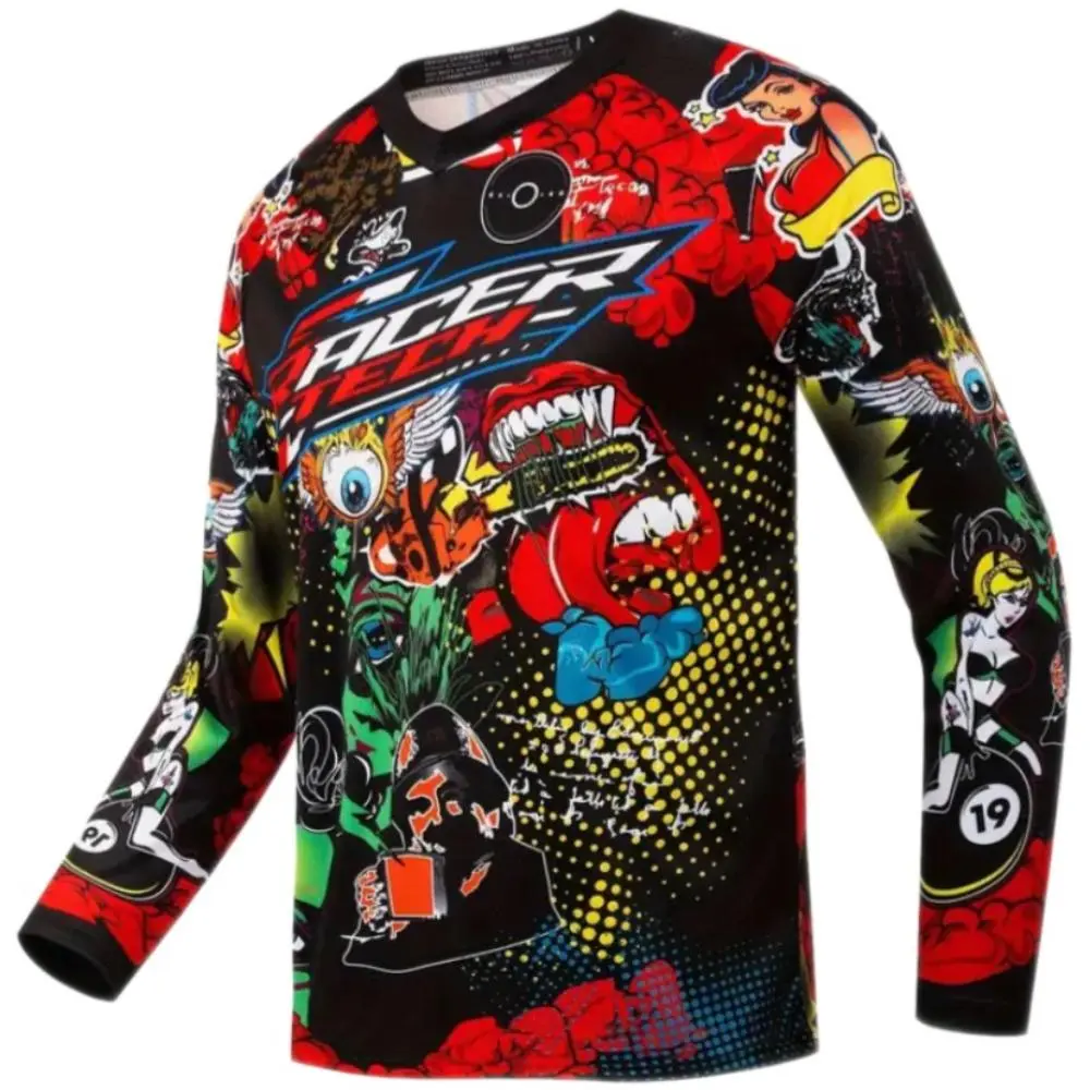 2026 bicycle clothing racing jersey MTB jersey moto team enduro motocross jersey Off Road Mountain Bike downhill Jersey MX BMX t-shirt
