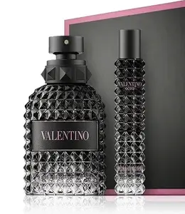 Valentino Uomo Born in Roma 2pc Set ( 3.4oz EDT Spray + .33oz EDT Spray ) for MEN