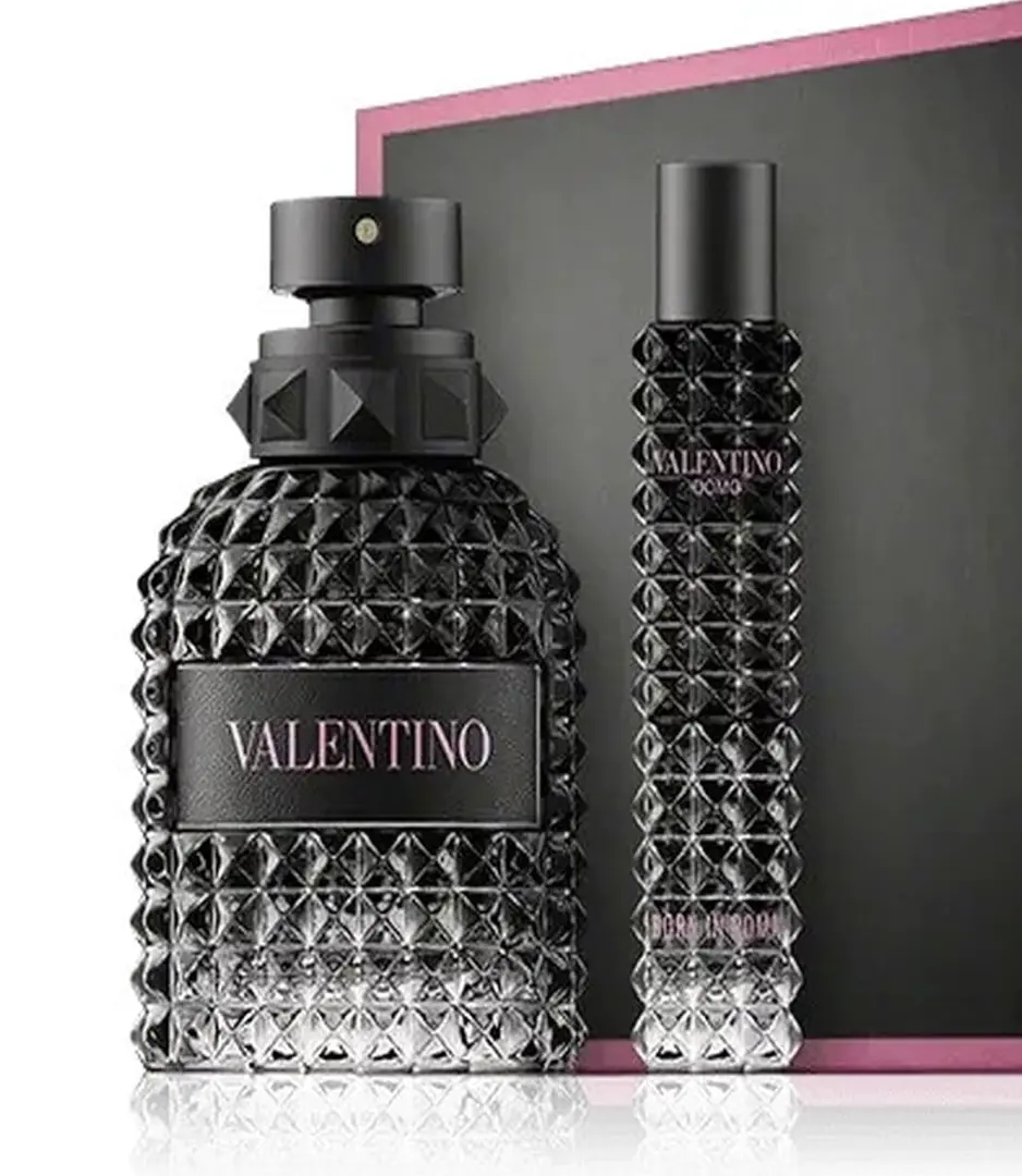 Valentino Uomo Born in Roma 2pc Set ( 3.4oz EDT Spray + .33oz EDT Spray ) for MEN Valentino Uomo Born in Roma 2pc Set ( 3.4oz EDT Spray + .33oz EDT Spray ) for MEN