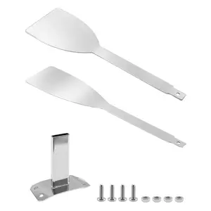 Windshield Removal Tool Compatible with Milwaukee Hackzall M18 M12 2625-20 2520-20 2420-22, Stainless Steel Auto Glass Cutting Blade Kit for Professional Car Window Repair