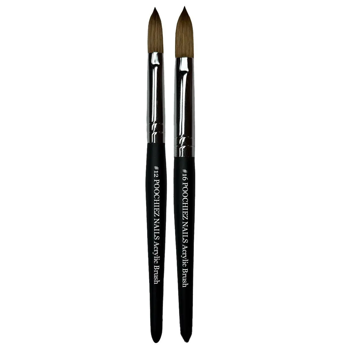#16 & #12 ACRYLIC (PINCHED) BRUSH MIX HAIR