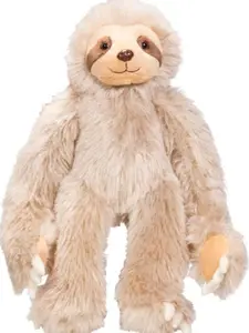 Stuffed Sloth 16" Plush Toy - Soft and Cuddly Stuffed Animal, Perfect for Kids,, Holiday Decor, Winter Collectors