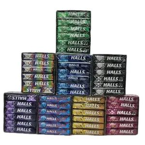 Halls Hard Candy - 1 Pack with 12 Pieces, Assorted Flavors - Sweet