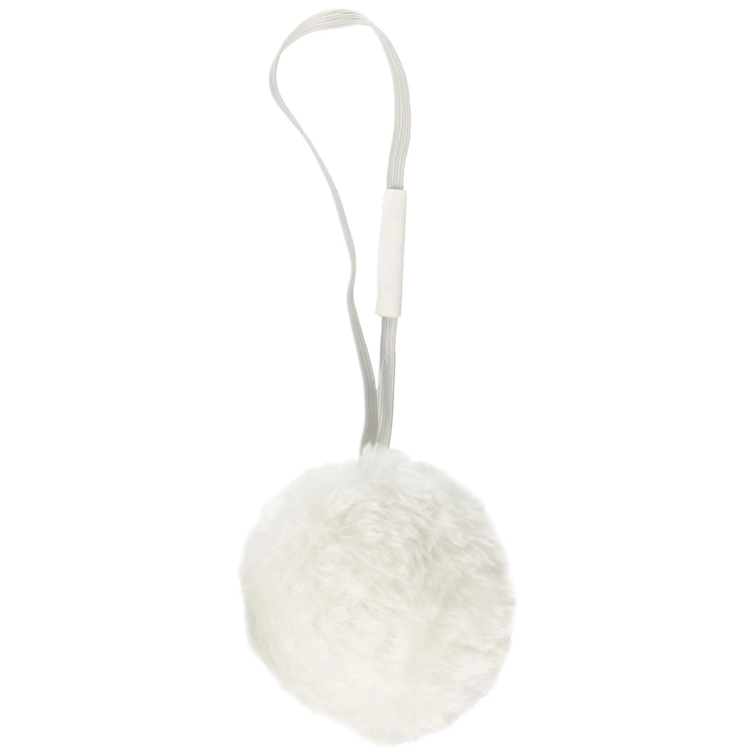 White Bunny Tail Costume Accessory