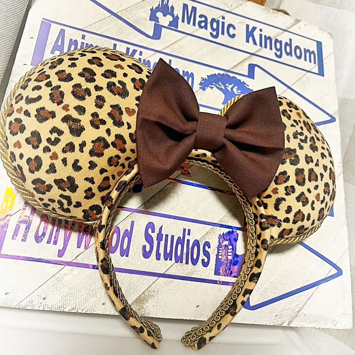 Cheetah Print Ear Headband Cheetah Print Ear Headband
