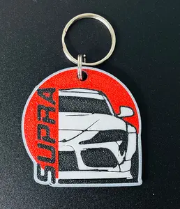 5 PACK Toyota Supra 3D Keychain