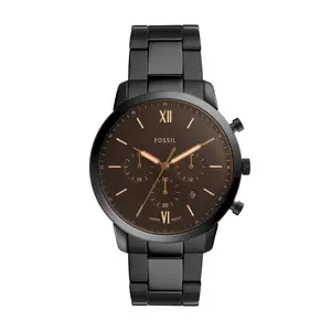 Fossil Men's Neutra Chronograph, Black-Tone Stainless Steel Watch