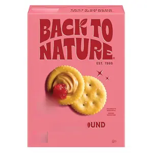 Classic Round Crackers - Dairy Free, Non-GMO, Made with Wheat Flour & Sea Salt, Delicious & Quality Snacks, 6.5 Ounce