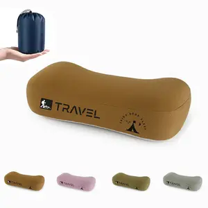 1pc Camping Memory Foam Pillow - Ultralight Travel Pillow,Backpacking Pillow with Removable Cover,Ergonomic Pillows,Neck Lumbar Support for Outdoor Camp,Sport,Hiking,Backpacking Sleep