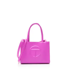 Pre-owned Telfar Leather Tote Bags Faux Small Shopping Tote