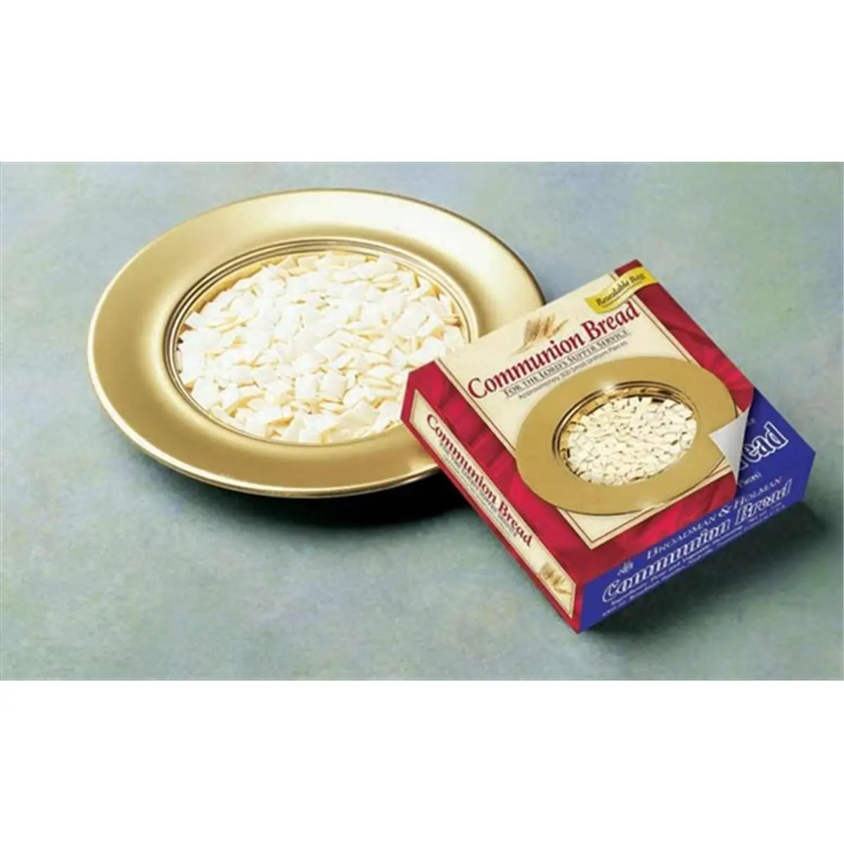 212 MAIN Baked Unleavened Communion Bread - 500 Uniform Size Small Hard Pieces, Zip Lock Reclosable Bag, Office Stationery & Supplies Gift Option
