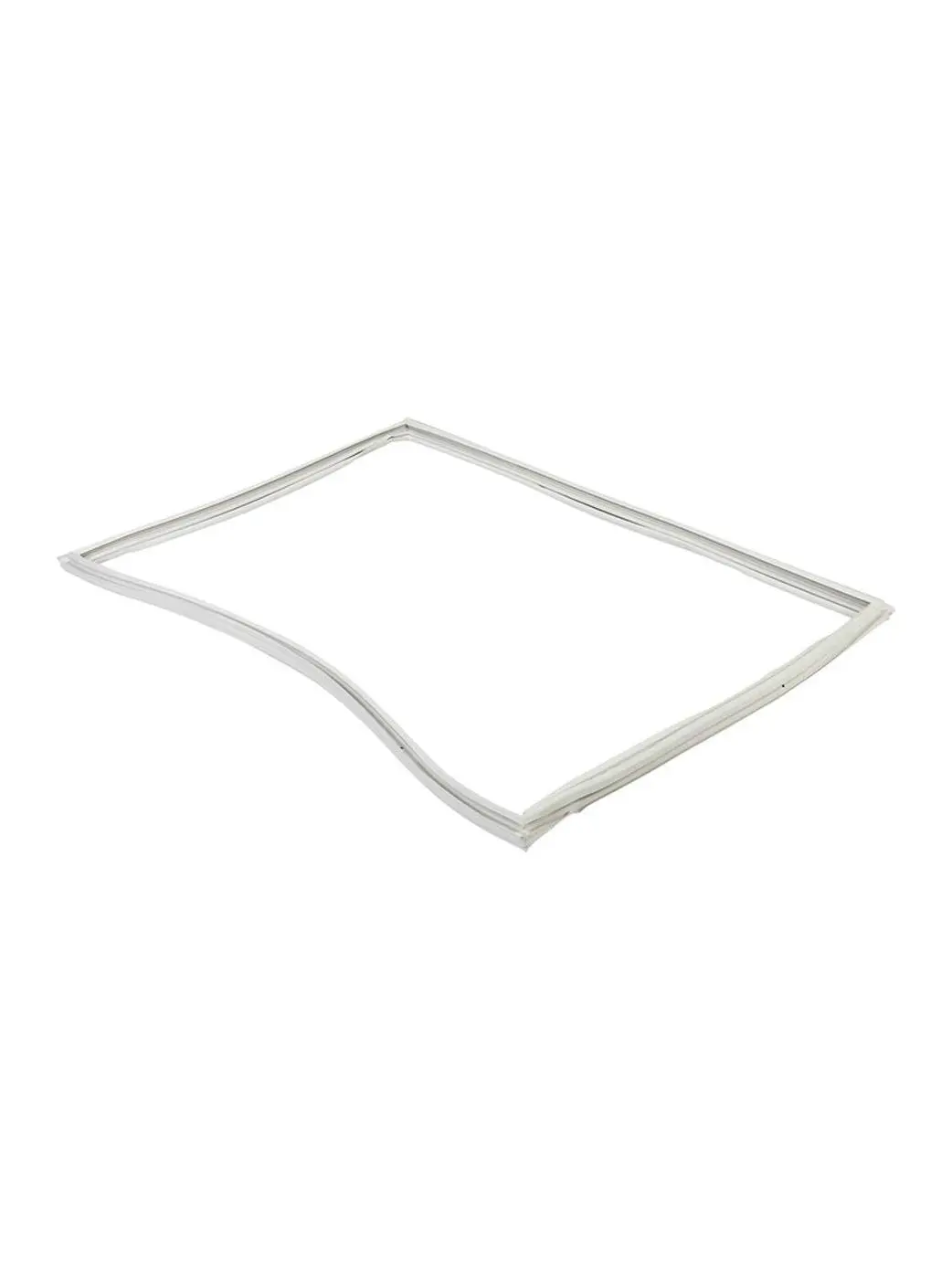 Whirlpool W10443315 Genuine Freezer Door Gasket - 33-in White Rubber Seal Strip, 0.5 Lbs Durable Construction, Genuine Part, Seal Strip Refrigerator Parts & Accessories, Simple and Reliable Installation, Boosts Equipment Performance