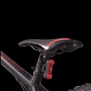 GPS Tracking Bicycle Tail Light, High Brightness Waterproof Warning Flashing Lamp, Ideal for Mountain Bike, Road Bike, Night Riding Light