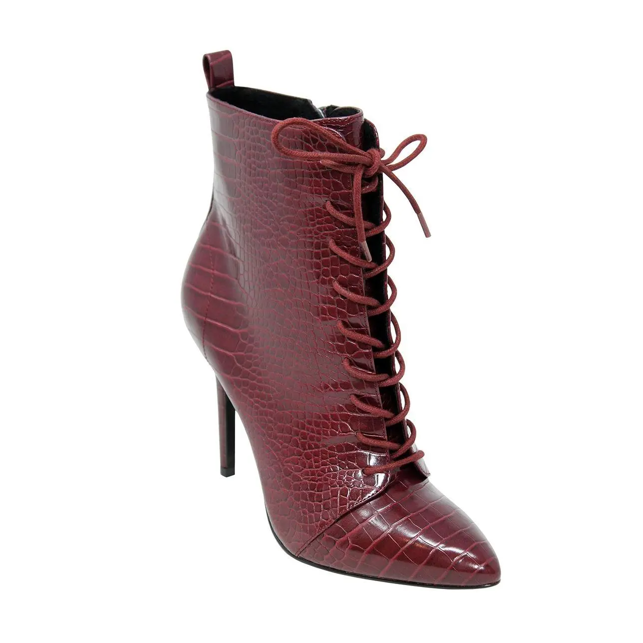 Charles by Charles David Croc Print Booties - Passe