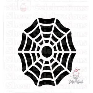 SC Reverse Spider Web Stencil