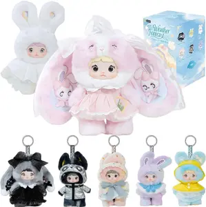 MINISO × Nommi Weather Forecast Series Toy [Random 1 Item] Boxed Figure Plastic Model Premium Toy Birthday Gift Original Character Gift Collector