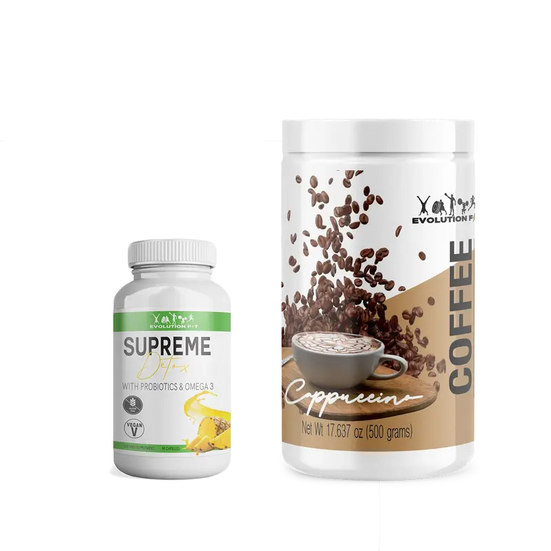 Bundle Detox Pills and Cappuccino