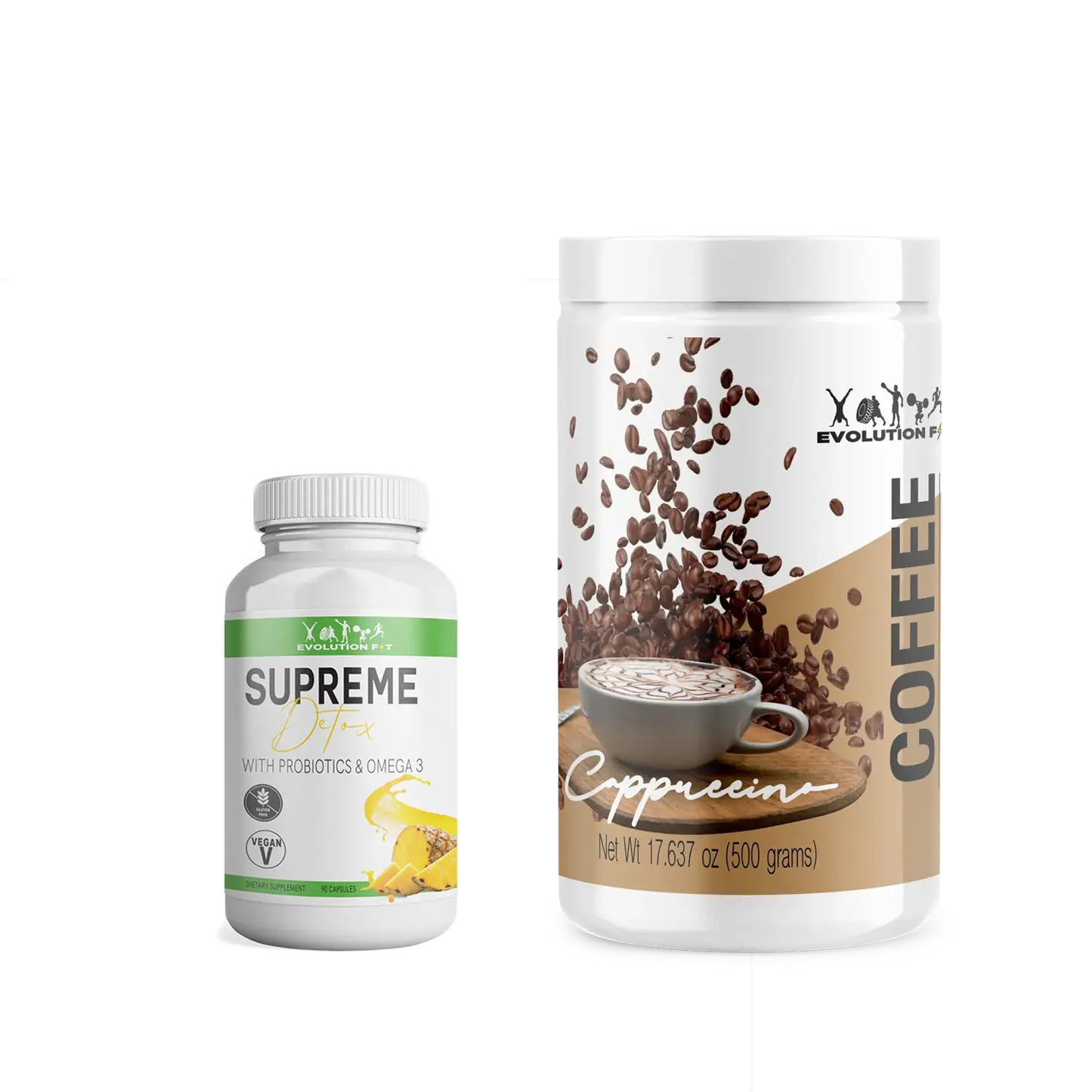 Bundle Detox Pills and Cappuccino