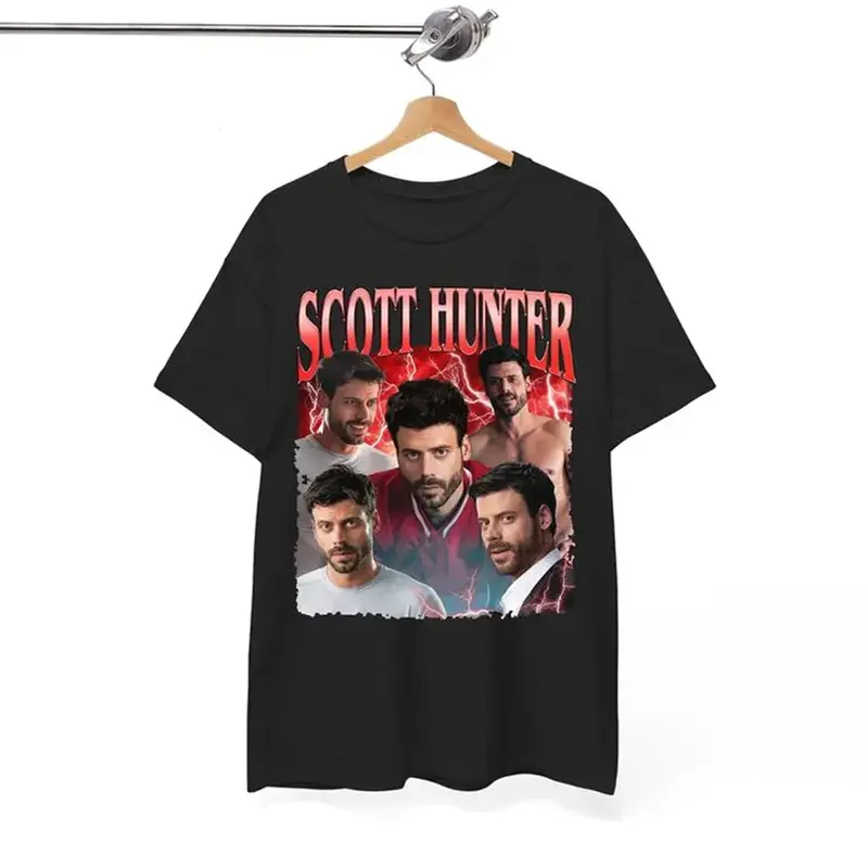 Scott Hunter Graphic Tee Heated Rivalry Character Fan Shirt