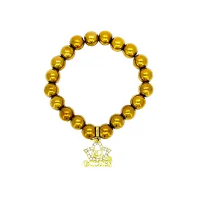 AKA Golden Soror Anniversary Bracelet