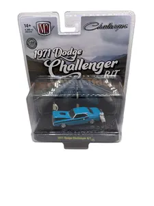 M2 1971 Dodge Challenger R/T Diecast blue