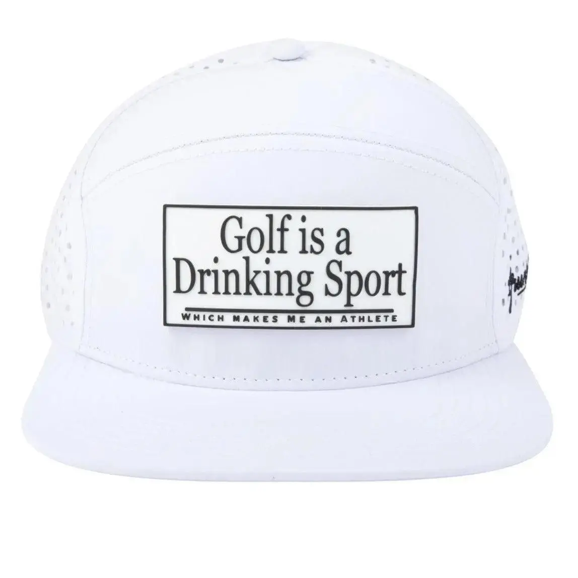 GRUNK DOLFER Unisex Breathable Water-Resistant Split-Panel Golf Cap - 1-Size Sports Hat for Adult Athletes, Outdoor Sports & Outdoor Accessory