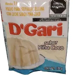 D'Gari Jello - Piña Coco 1 PIECE